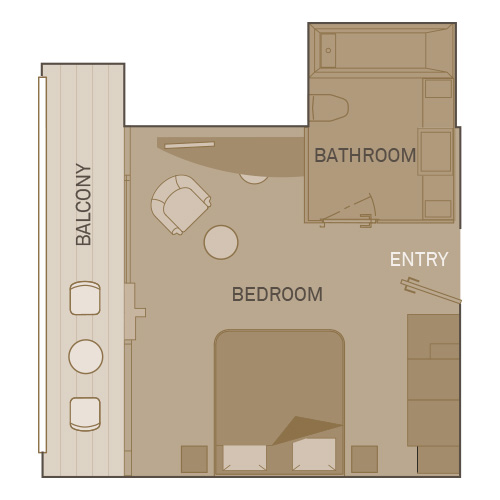 Junior Balcony Suite – [BJ]