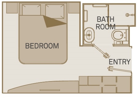 Single Balcony Suite – [BS]