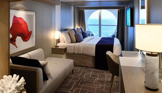 Deluxe Porthole view with veranda – [P2]