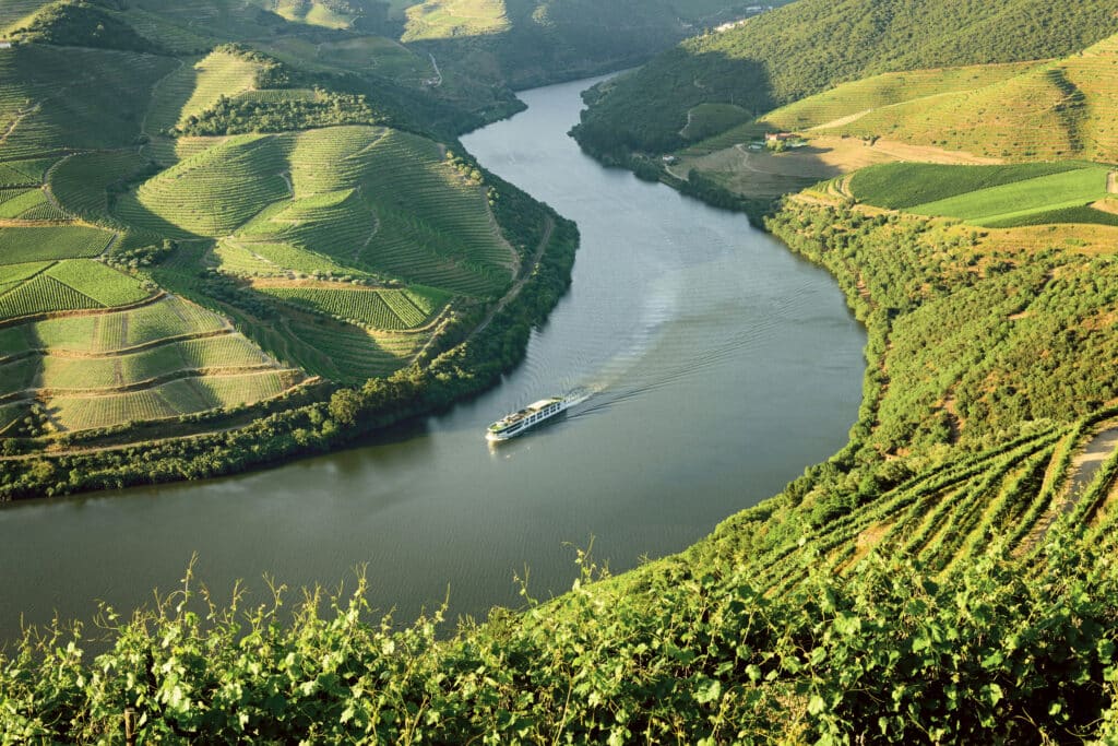 Scenic Azure in the Douro Valley, Portugal