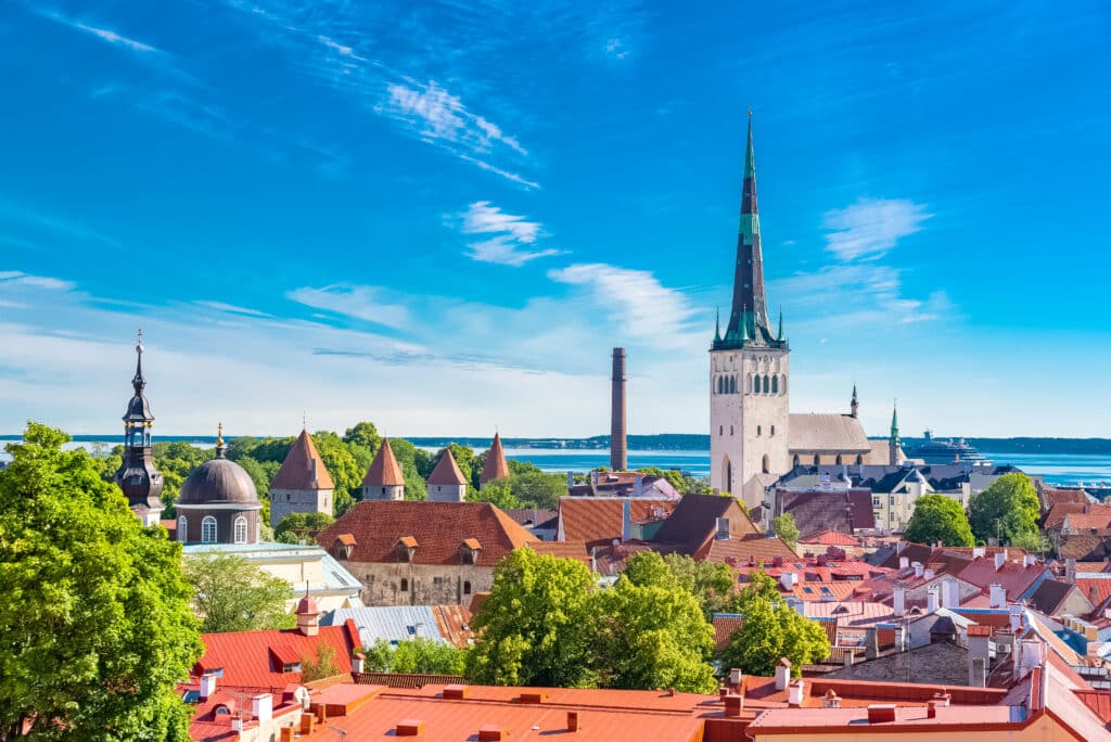 Saint-Nicolas church in Tallinn, Estonia