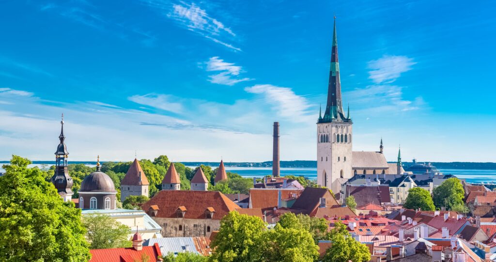 Saint-Nicolas church in Tallinn, Estonia