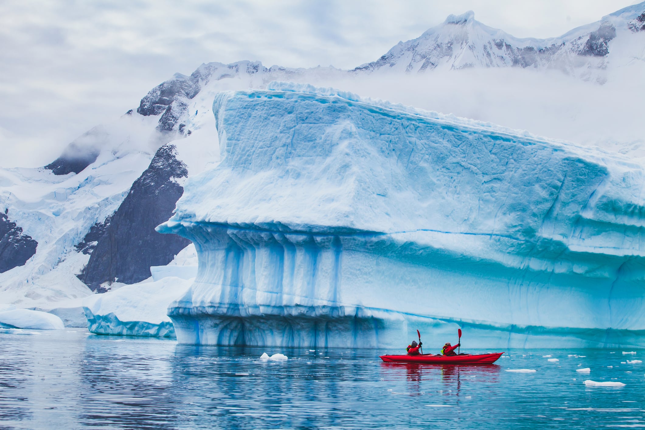 Expedition Kayaking in Antarctica